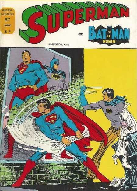 Scan de la Couverture Superman Batman Robin n 67